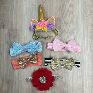 🔹Baby Girl Sparkle Bow Bundle🔹